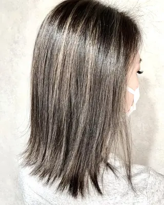 ミディアム 💗艶カラー💗 CECILのヘアスタイル