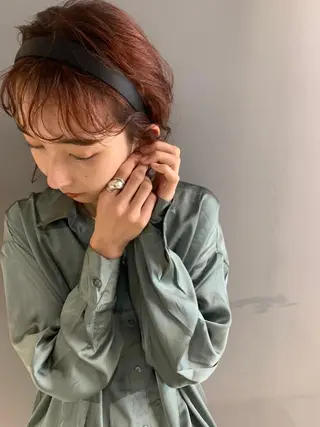 カラー パーマ ヘアアレンジ CEINE+ officialのヘアスタイル