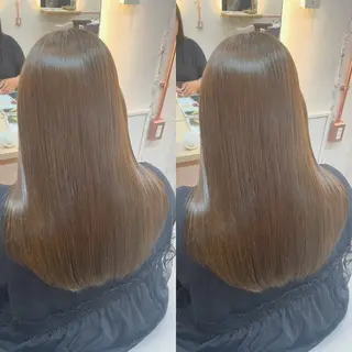 ロング カラー ブリーチ無しダブル カラー🦕まどかのヘアスタイル