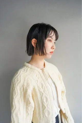 ショート THE DAY所属・AKI HASHIMOTOのヘアスタイル