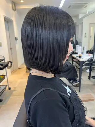 ミディアム 🥀韓国ヘア🥀 宮津真菜のヘアスタイル