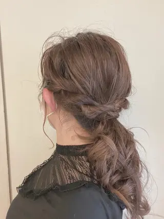 ヘアアレンジ ❤️パーマ美容師✂︎ 井口美緒のヘアスタイル