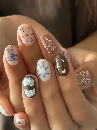 ネイル NailsbyT N.Sugamoのネイルデザイン