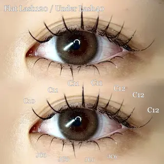 マツエク・マツパ 🩰yuri🩰 似合わせ/束感のマツエク・マツパデザイン