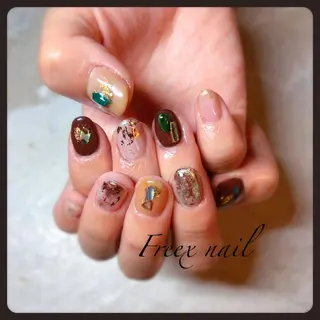 ネイル Freex nail所属・freex nail /ニュアンス/個性派のネイルデザイン