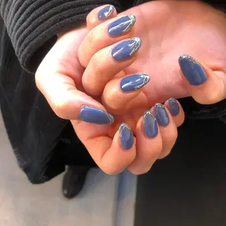 ロング カラー ヘアアレンジ キッズ ネイル マツエク・マツパ 福田 加奈のネイルデザイン