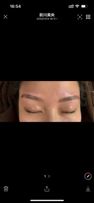 アイブロウ TOTAL BEAUTY BREK 金沢店【トータルビューティーブレイク】所属・BREK KAWAIのマツエク・マツパデザイン