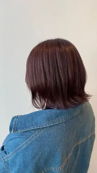 ミディアム カラー 中江 唱のヘアスタイル