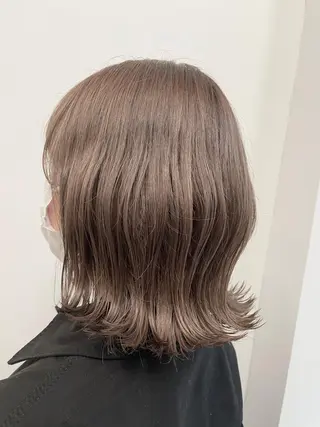 ミディアム コトネ🫧 韓国風レイヤーカットのヘアスタイル