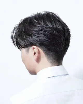 ショート メンズ 三関永遠 / メンズパーマのヘアスタイル