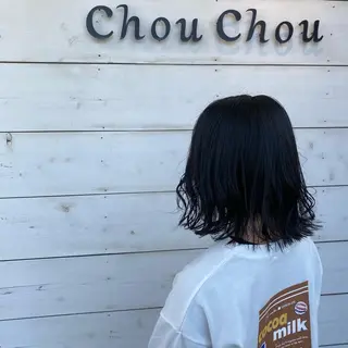 ミディアム ému エミュ　hair &spa所属・近藤 みゅうまのヘアスタイル