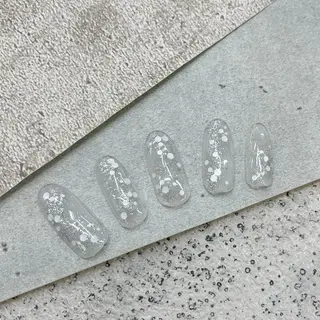 ネイル ⭐︎休業中の練習⭐︎ JNA認定講師髙橋のネイルデザイン