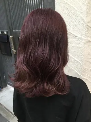 カラー ミディアム ブリーチ/ヘアケア/ 艶髪/イギチハルのヘアスタイル