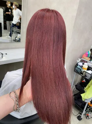 ロング カラー ダブルカラー/ 横浜/JURIのヘアスタイル