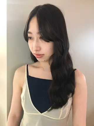 カラー ハセガワ レナのヘアスタイル