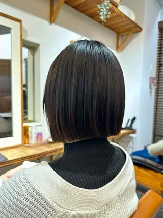 ショート 髪質改善/縮毛矯正 ボブ/Ryuseiのヘアスタイル