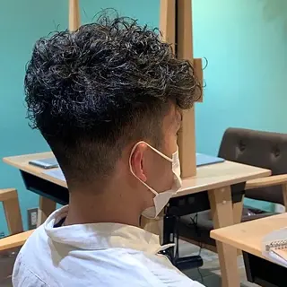 パーマ メンズ メンズパーマ&メンズ 縮毛矯正ならヒラノのヘアスタイル