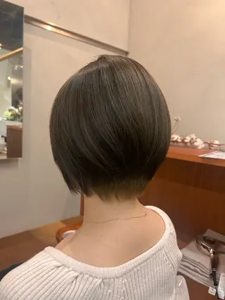 ショート 暖色カラー／ ヘアセット🌛櫻井舞のヘアスタイル