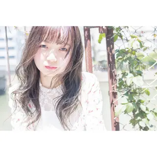 セミロング カラー 坂東 秀幸のヘアスタイル