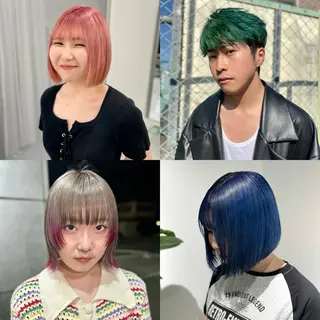 カラー lin. color.+ﾟのヘアスタイル