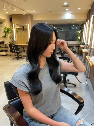 セミロング Kanon /カットモデル募集のヘアスタイル