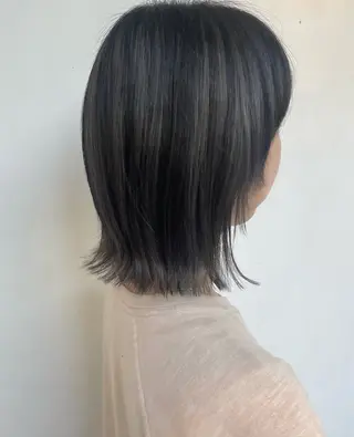 ミディアム Hair Make powderのヘアスタイル