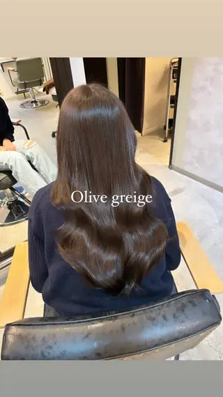 ロング collet ginza所属・【髪質改善】カラー 韓国ヘア🎀RISAのヘアスタイル