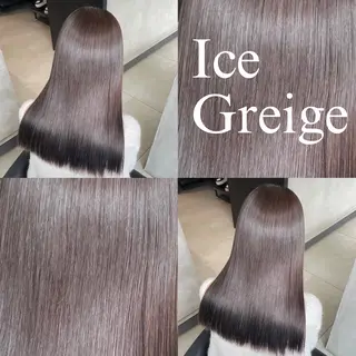 ロング Off-White 大阪所属・ヘアアレンジ/艶カラ ー🫧 Harukaのヘアスタイル