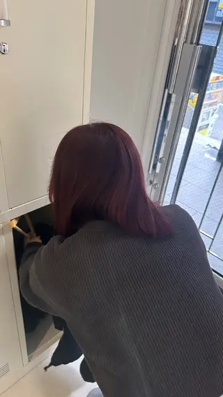 カラー 本町/新町/心斎橋 透明感カラーSANCのヘアスタイル