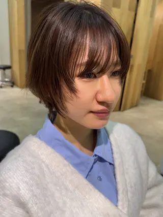 ショート カラー GO TO DAY SHAIRE SALON SHIBUYA SOL所属・半個室サロン 早坂僚太のヘアスタイル