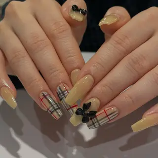 ネイル クルミ/ 💕ワンホンネイルのネイルデザイン