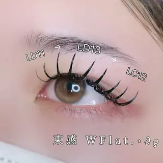 マツエク・マツパ Eyelist ハラ🤍のマツエク・マツパデザイン