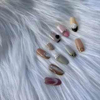 ネイル セプトアカデミー 中村のネイルデザイン