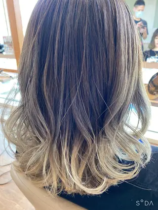 ミディアム カラー Beniya BOND STREET所属・田中 洋のヘアスタイル