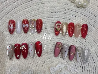 ネイル ネイルサロンAiri 長さ出し·シンプルのネイルデザイン