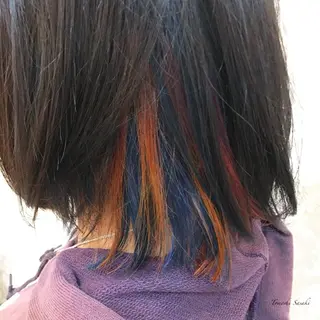 カラー ササキ トモシのヘアスタイル