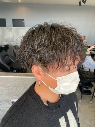 パーマ メンズ ✂︎GLITTER ✂︎Yuu✂︎のヘアスタイル