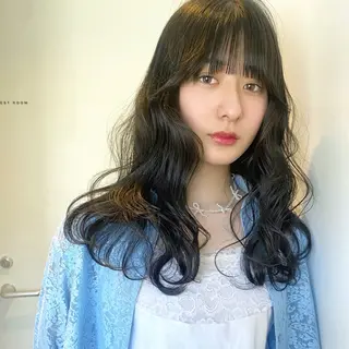 ロング カラー mizuki/ピンク ベージュ.レイヤーのヘアスタイル