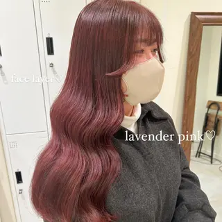 ロング カラー ブリーチなしWカラー 🎀韓国ヘア/amiのヘアスタイル