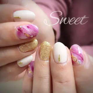 ネイル sweet 仲野陽子のネイルデザイン