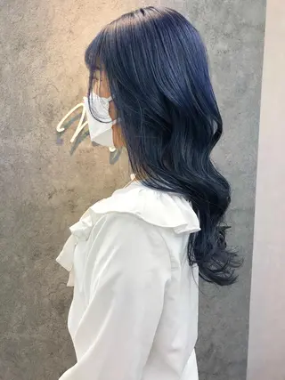 セミロング 所渉/韓国レイヤー /ウルフカットのヘアスタイル