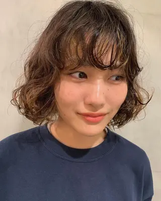 ショート パーマ 優作 〜圧倒的信頼〜のヘアスタイル