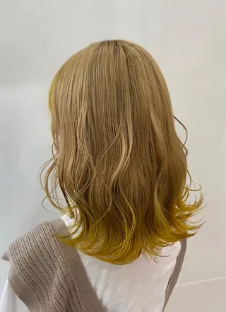 カラー 美容室 HAKUAのヘアスタイル
