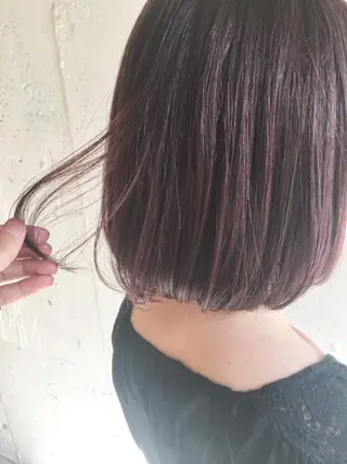 ショート カラー レイヤー/大人メンズ パーマ🌀 平島拓也のヘアスタイル