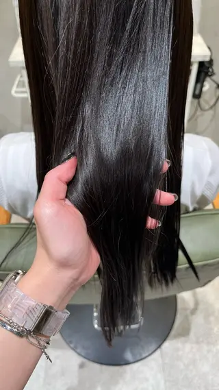 ロング カラー 新宿/アシスタント AiNAのヘアスタイル