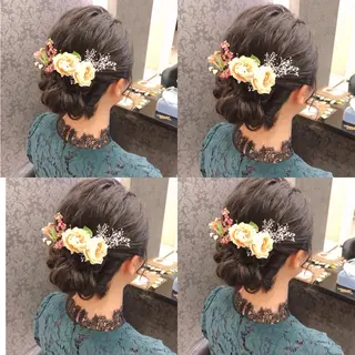 ミディアム ヘアアレンジ 🌷MAYU 🌷のヘアスタイル
