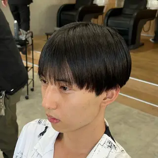 ショート メンズ メンズパーマ/波巻き 新潟/万代/夏芽🎀のヘアスタイル