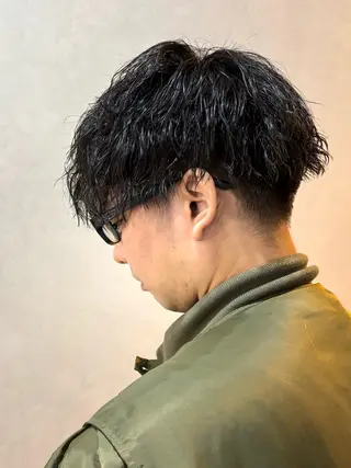 パーマ メンズ mellow men 's MIZUKIのヘアスタイル