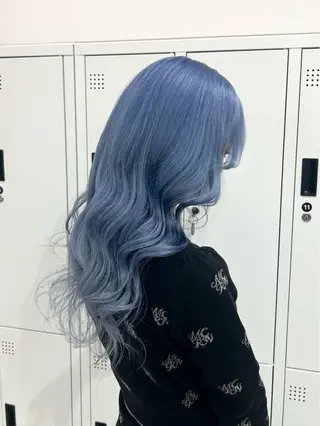 ロング カラー 🥀YUIHA🥀 テザインカラー♥のヘアスタイル