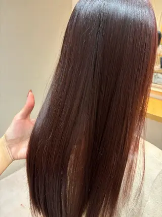 ロング カラー 鈴木 紅寧のヘアスタイル